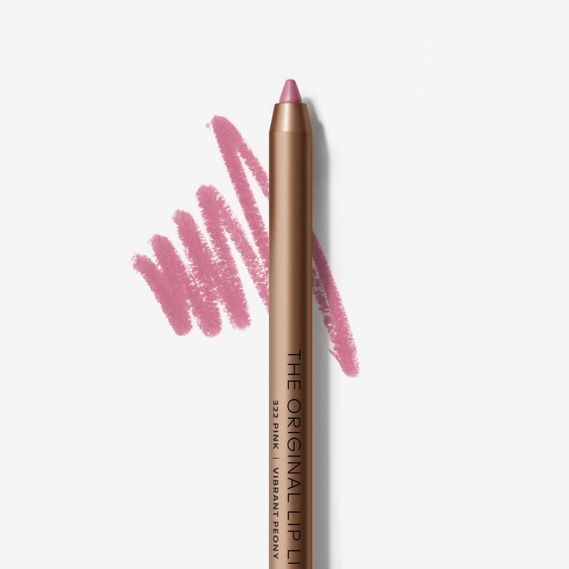 Alûstre Packshot Lip Pencil 322 Pink Vibrant Peony TEXTURE 1400 X 14004